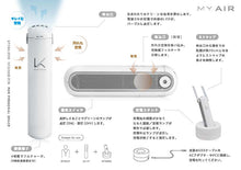 画像をギャラリービューアに読み込む, MY AIR　ターンド・ケイ　首掛けタイプ（KL-P01）
